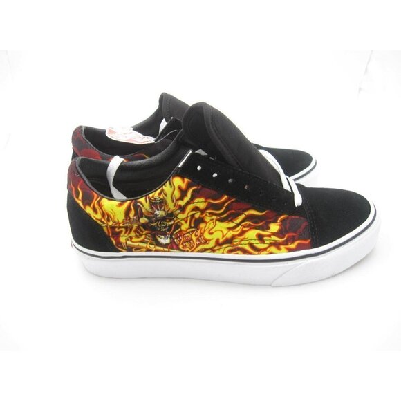 New Vans Old Skool Flame Devil Samurai Classic Skate Shoe Sz 8.0US (Z59) - Picture 4 of 8